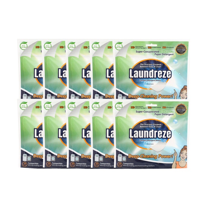 Laundreze 洗濯洗剤シート(200枚)