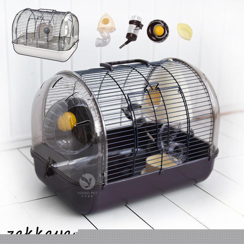 ハムスターケージ ハムスター　小動物ケージ 透明 小動物飼育ケース ペットグッズ お手入れ　しやすい ハムちゃん大喜び