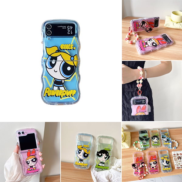 Qoo10] Galaxy Zflip6ケース パワーパフガールズ