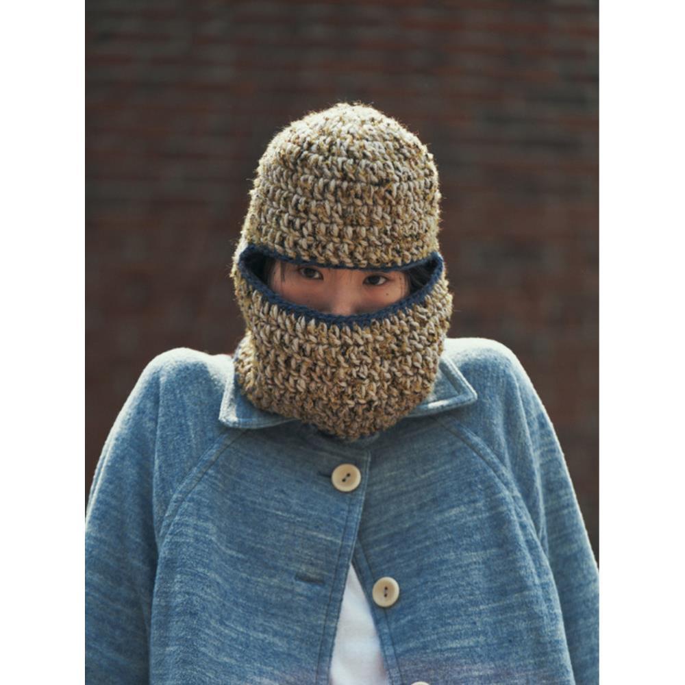 MISU A BARBE PACKMAN HEAD COVER MULTI YELLOW