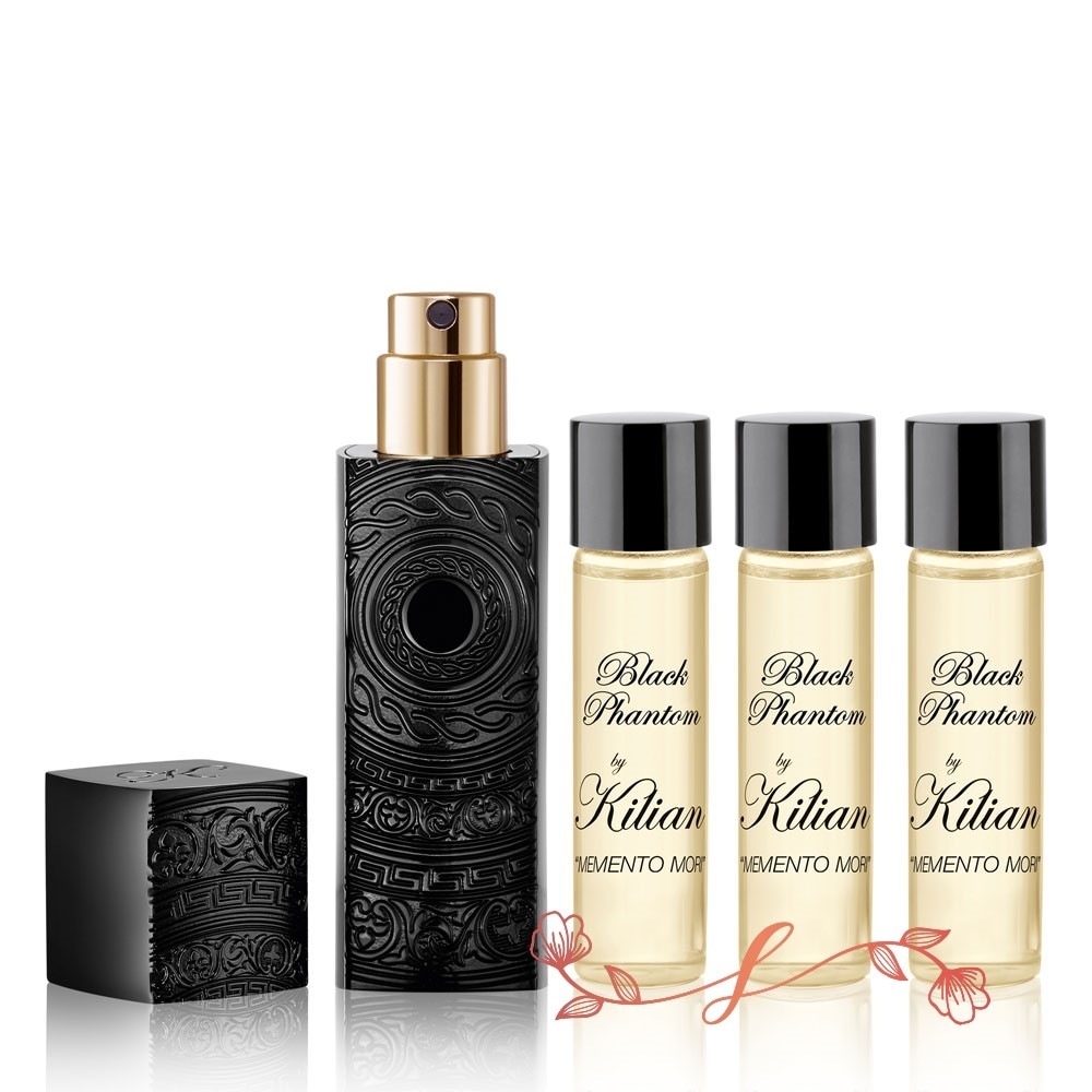 K　ilian　ブラック ファントム メメント モリ オード パルファム トラベル スプレィ セット　7.5ml ｘ4　正規品　香りのタイプ スイート