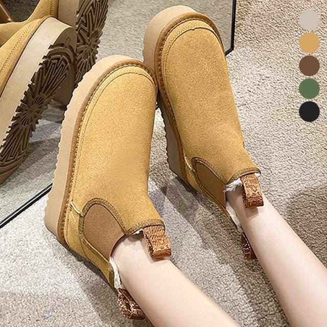 ムートンブーツ レディース シューズ 靴 ショートブーツ ボア 防寒 保温 極暖 秋冬 (送料無料)^bo-946^