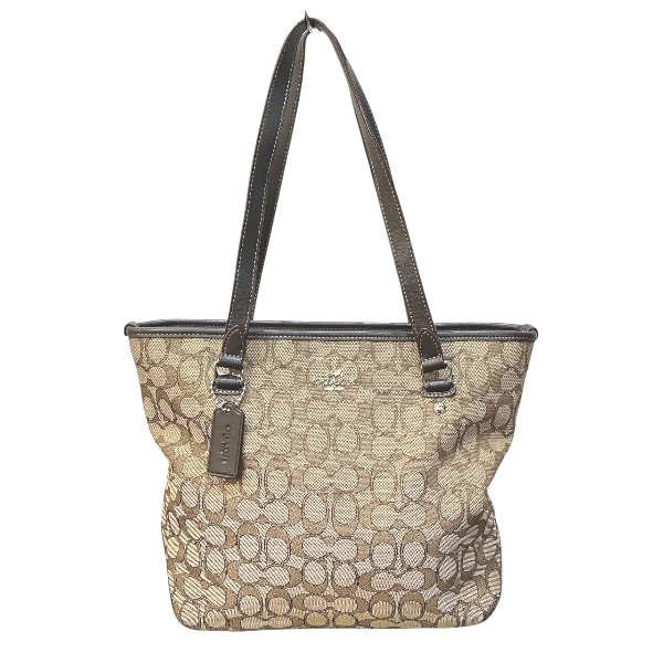 コーチ シグネチャー F55364 バッグ トートバッグ ショルダーバッグ レディース 【中古】