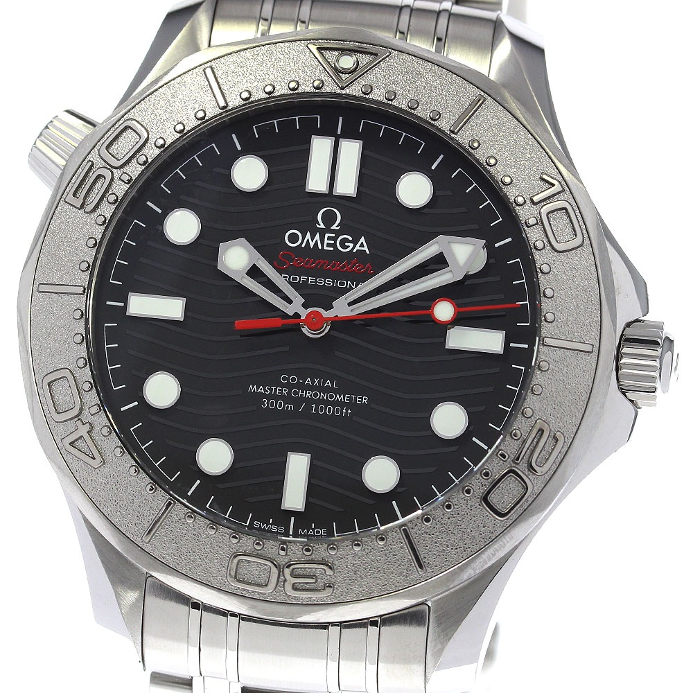 オメガ OMEGA 210.30.42.20.01.002 シーマスター300 コーアクシャル Nekton 自動巻き メンズ 美品 箱保証書付_815637【中古】