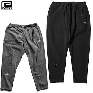 【reversal/リバーサル】ジョガーパンツ ワイド テーパード/POLARTEC FLEECE WIDE TAPERED JOGGER PANTSストリート スケーター メンズ レディース フ