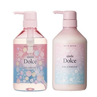 【ポンプ2点セット】 アジューダドルチェ メルティリペア シャンプー 700ml＋トリーメント700g サロン専売 ダメージ補修 カラー パーマ アフターケア スキャルプケア BC-M V-1