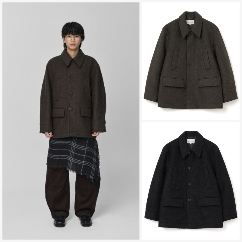 【MILLO ARCHIVE】25FW LOUDE BOUCLE HALF COAT : 2COLORS