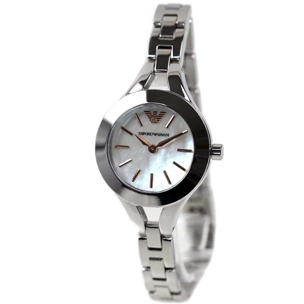 エンポリオアルマーニ 腕時計 レディース シルバー EMPORIO ARMANI AR7425