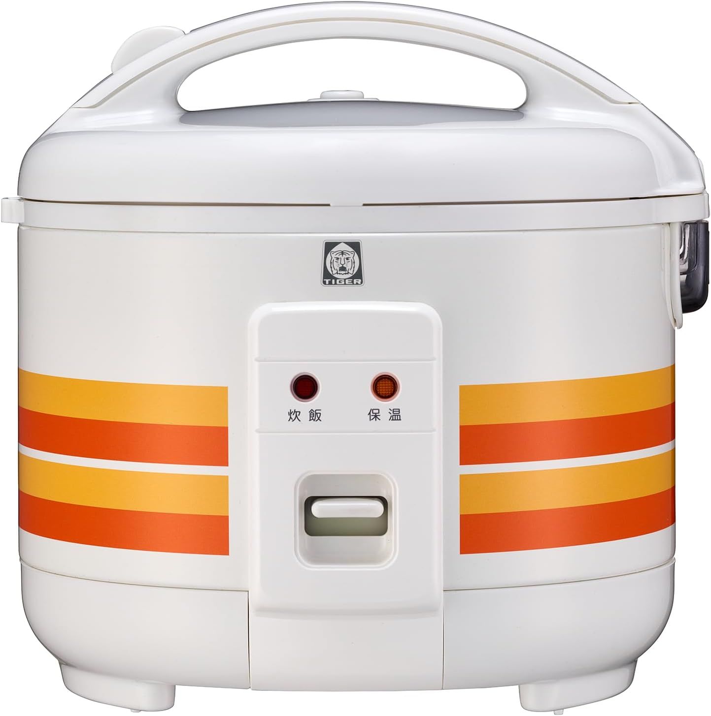 炊飯器 3合 WEB限定 100周年記念モデル 復刻 レトロ柄 オレンジストライプ JNP-T055WO