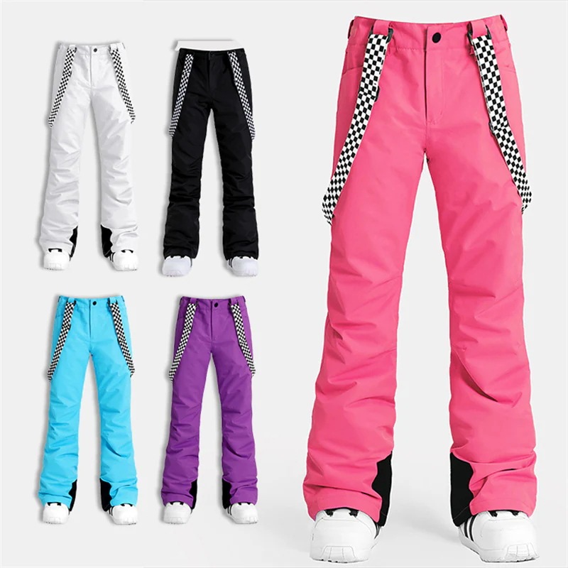 スキーウェア パンツ 単品 ビブパンツ レディース スノーボードウェア スノーウェア スノボ ショルダーストラップ ボトムス 防風防水防雪防寒保温通気 耐摩擦 韓国 5,783円