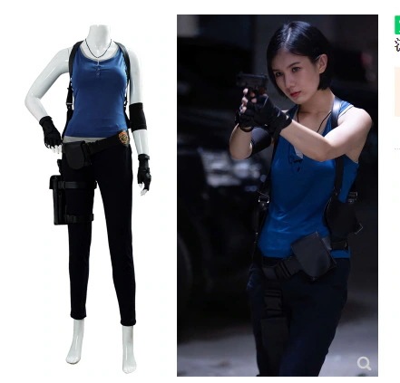 バイオハザード : リメイク Cos ジル バレンタイン コスプレ女性ハロウィン ゲーム キャラクター