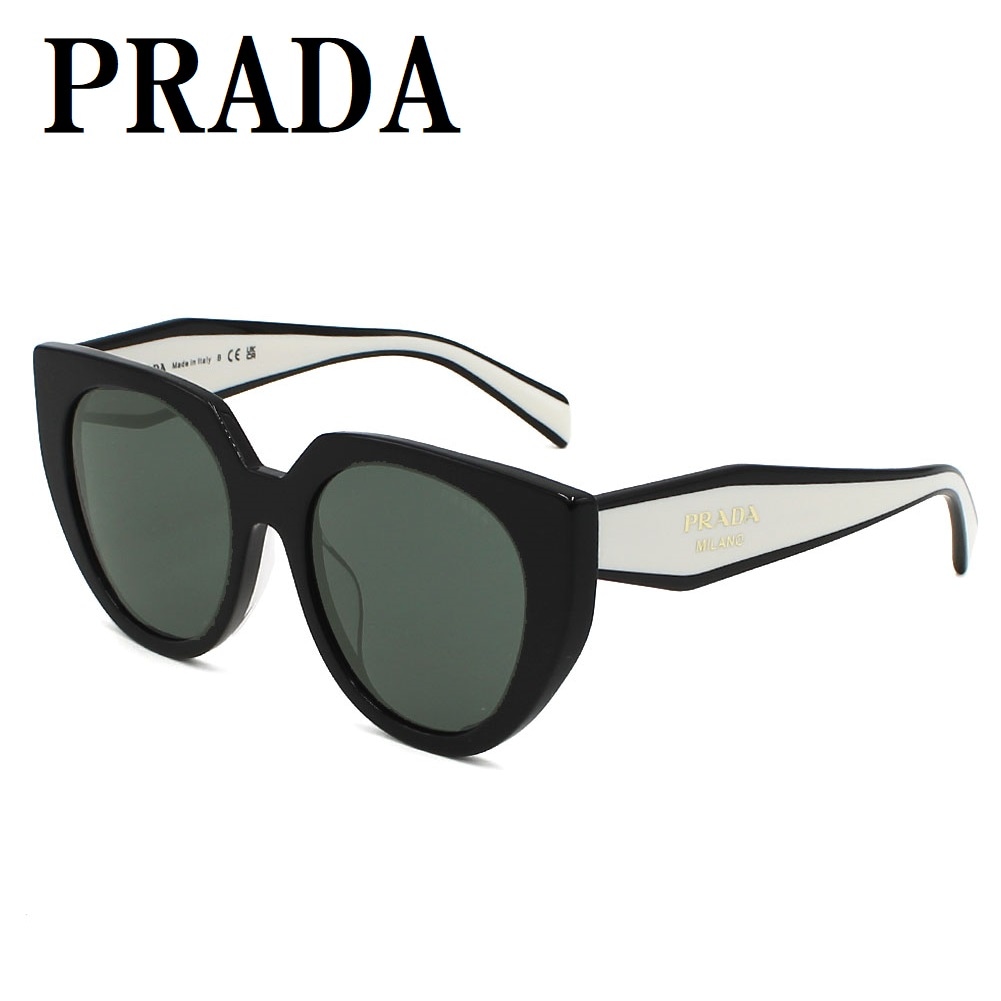 PR14WSF 09Q5S0 53 サングラス アジアンフィット メガネ 眼鏡 UVカット 紫外線カット メンズ レディース ダークグレー ブラック