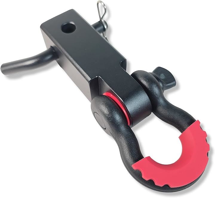 ヒッチメンバー ハイラックス ハイエース デリカ シャックル マウント フック 牽引 汎用 (ブラック) 5,026円