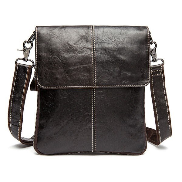 ビジネスバッグ 男女兼用 ショルダーバッグ 本革 牛革 斜め掛け 多機能 通勤 大きめ 5,452円