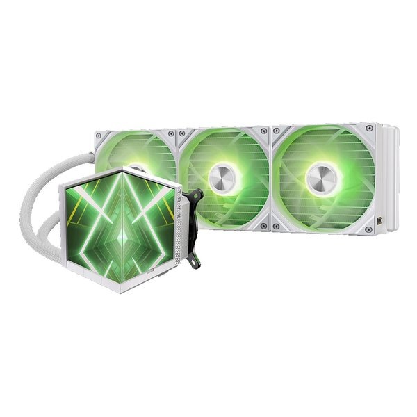 STAGE 360 シリーズ LCDウォーターブロック採用 オールインワン簡易水冷CPUクーラー L-S360A-DM3MG0W
