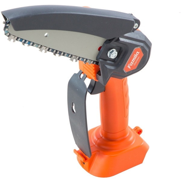 ファミリーライフ 充電式コードレス2WAY高枝チェーンソー 8点セット+予備バッテリー(04170) メーカー直送