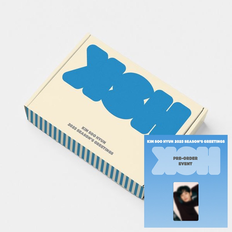 [流通特典] KIM SOO HYUN 2025 SEASONS GREETINGS キムスヒョン シーグリ カレンダー シーズングリーティング