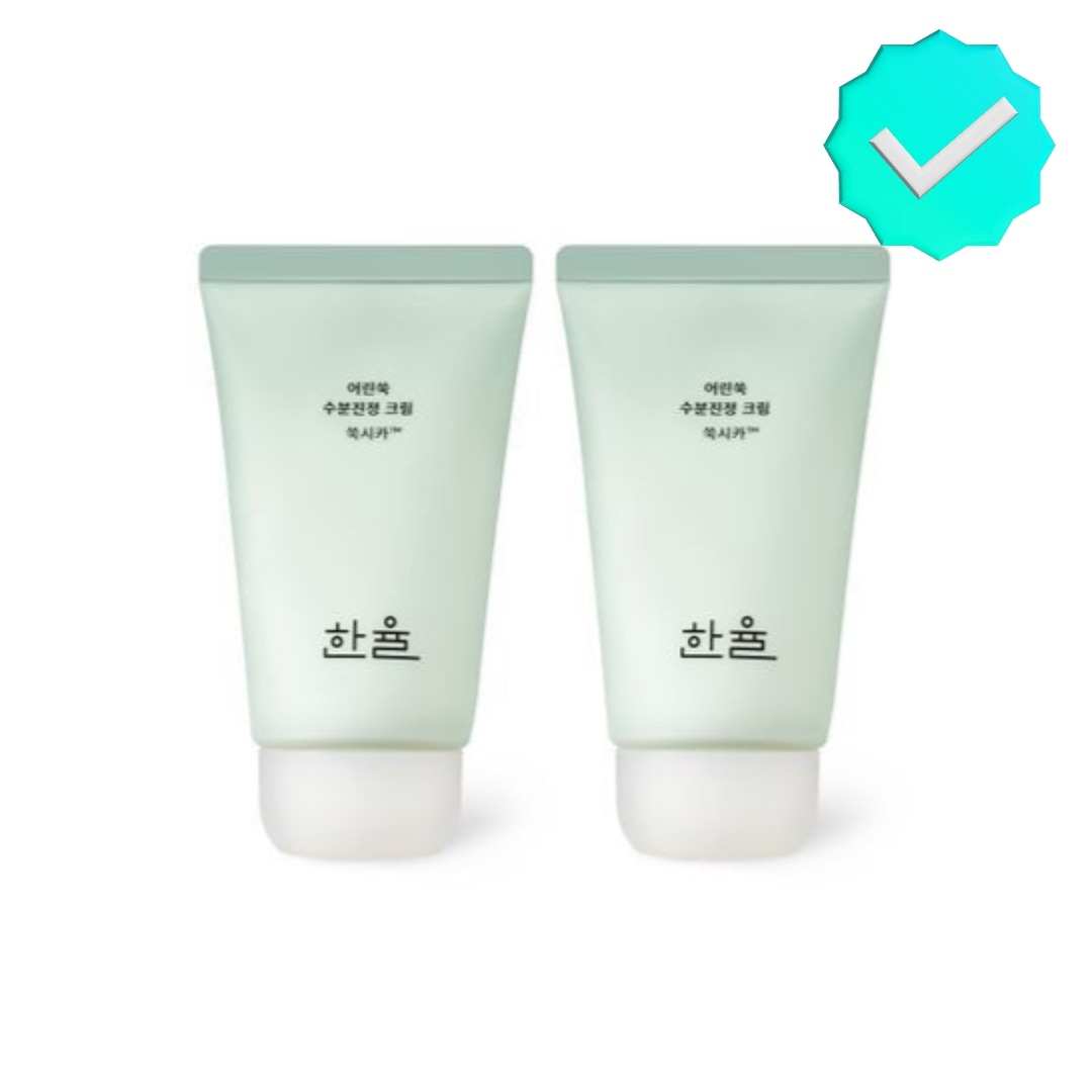 ハンユル トラブル 鎮静 ヨモギシカ 水分クリーム 企画（55ml+55ml）