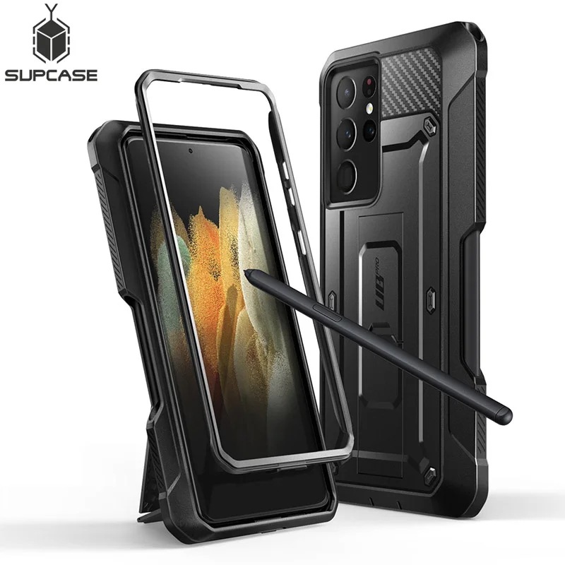 SUPCASE For Samsung Galaxy S21 Ultra Case 5G (2021 Release) UB Pro Full-Body Dual Layer Rugged Holst