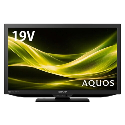 シャープ【SHARP】19V型 液晶テレビ AQUOS アクオス GE1ライン ハイビジョンテレビ 2T-C19GE1【別売USB HDD録画対応】