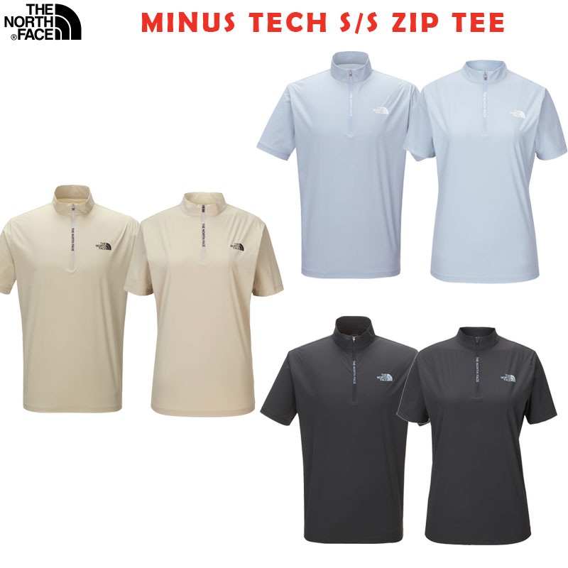 韓国正規品保証 関税負担なし NT7KN20A MINUS TECH S/S ZIP TEEデイリー 基本 着装 男子 女子 人気 韓国 ファッション 男女共用 アウトドア 7,512円