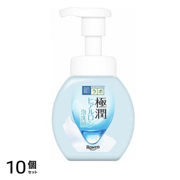 極潤 ヒアルロン泡洗顔 ポンプ本体 160mL 10個セット