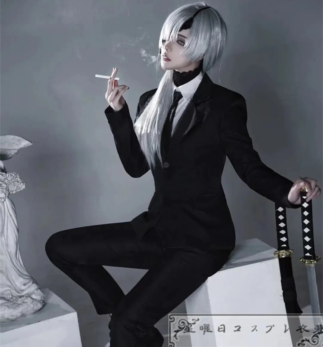 在庫品 チェンソーマン クァンシ コスプレ衣装 コスチューム