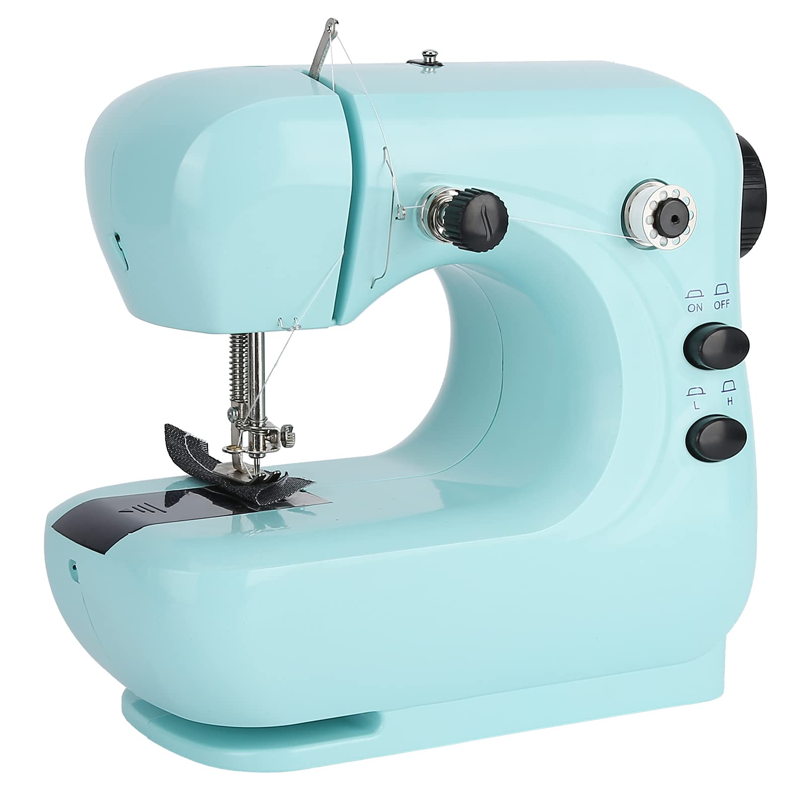 Gaeirt ポータブルミシンミシンキット刺繍機初心者向けミニミシンミシン製品おもちゃの服用の小さなミシンアクセサリー(青) 12,944円