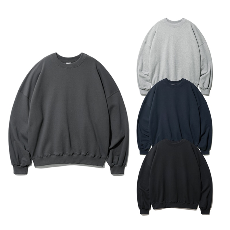 [Straykids スンミン 着用] Haze Overfit Sweatshirts 韓国 アイドル 長袖 裏起毛 レディース メンズ 大きいサイズ オーバーサイズ 秋 冬