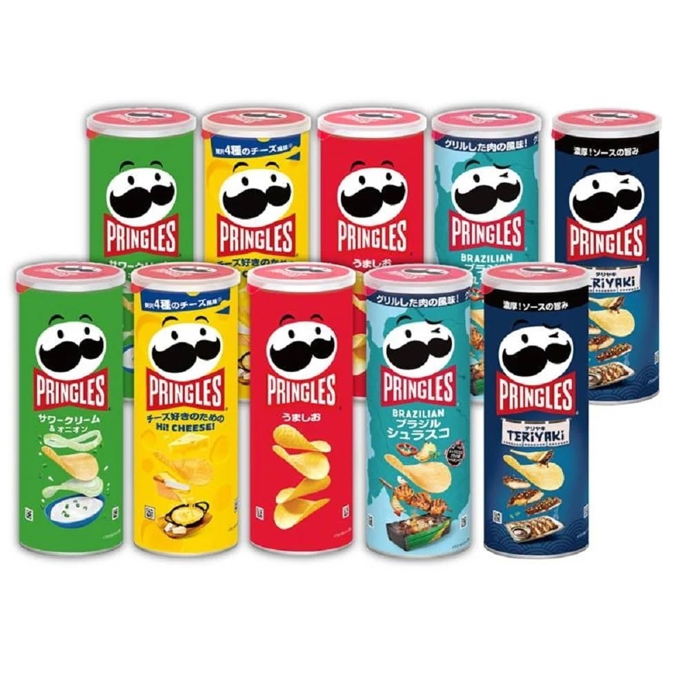 M缶 5種*2本アソートセット (サワークリーム&オニオンうましおHi! CHEESE!テリヤキブラジルシュラスコ) セット買い 時期によりセット内容に変更あり