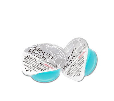 他サイト： オキナ 薬用マウスウォッシュ ロングスピン スタイルパック 1箱100個入 【医薬部外品】日本製 個包装 持ち運び 携帯 (X （ミント）12mL)の商品画像