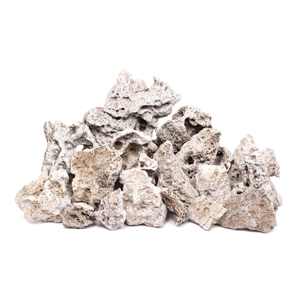 形状お任せ　暗月石　サイズミックス　１０ｋｇ　６０ｃｍ水槽向け　アクアリウム　レイアウト素材　ＣＲＣ21―20―99―10―00