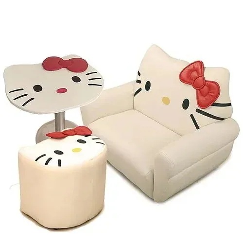 サンリオ秋新作 小さなソファーが可愛いアイデアの皮芸姫寝室読書室シート子供用キャラクターベンチメガ割