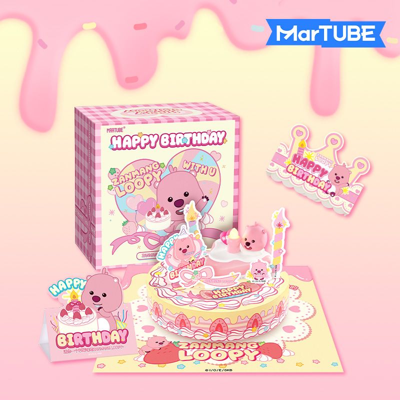 LOOPYシェアケーキスピーカーワイヤレスBluetoothスピーカー小型家庭用ポータブル誕生日プレゼント