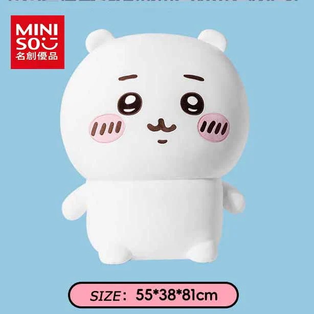 名創優品【正規品保証】超大きい 刺繡 3種類100cm ぬいぐるみちいかわ ハチワレ ハチワレ モモンガ ナマケモノ ぬいぐるみ