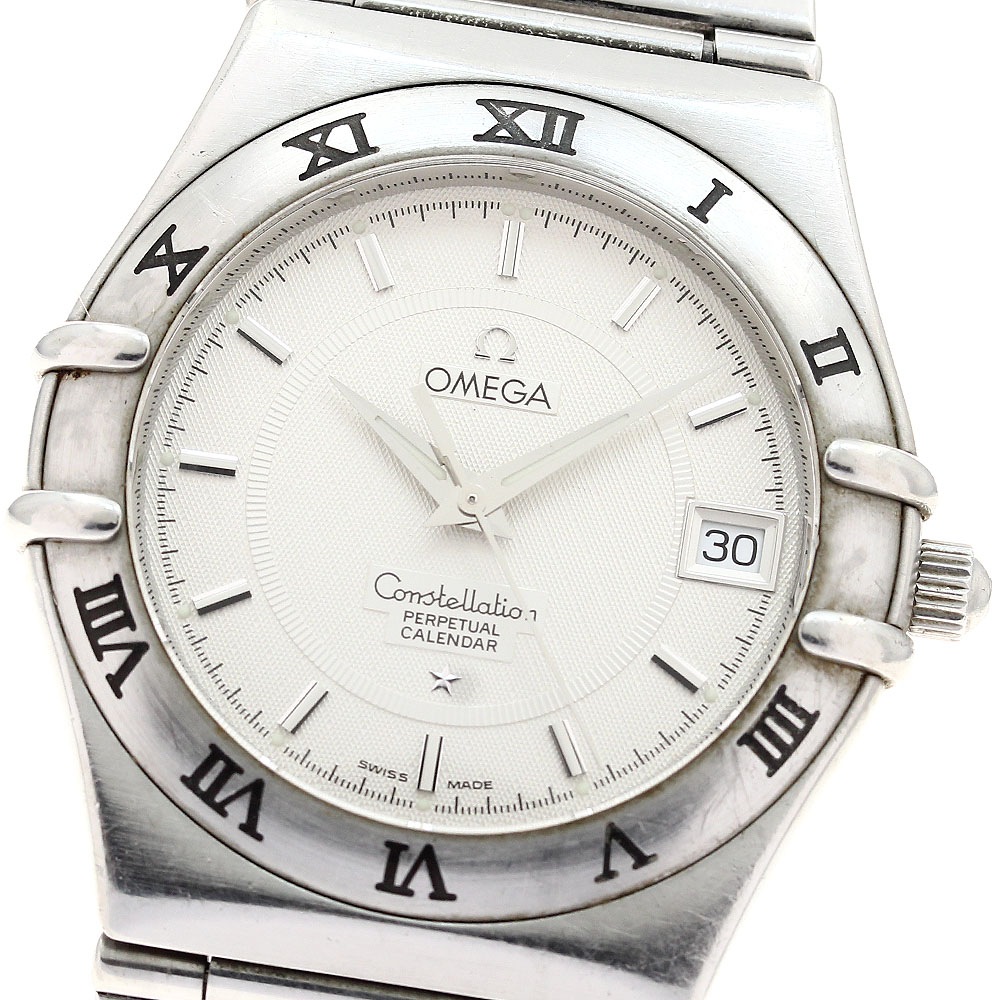 オメガ OMEGA 1552.30 コンステレーション パーペチュアルカレンダー クォーツ メンズ _891521【中古】