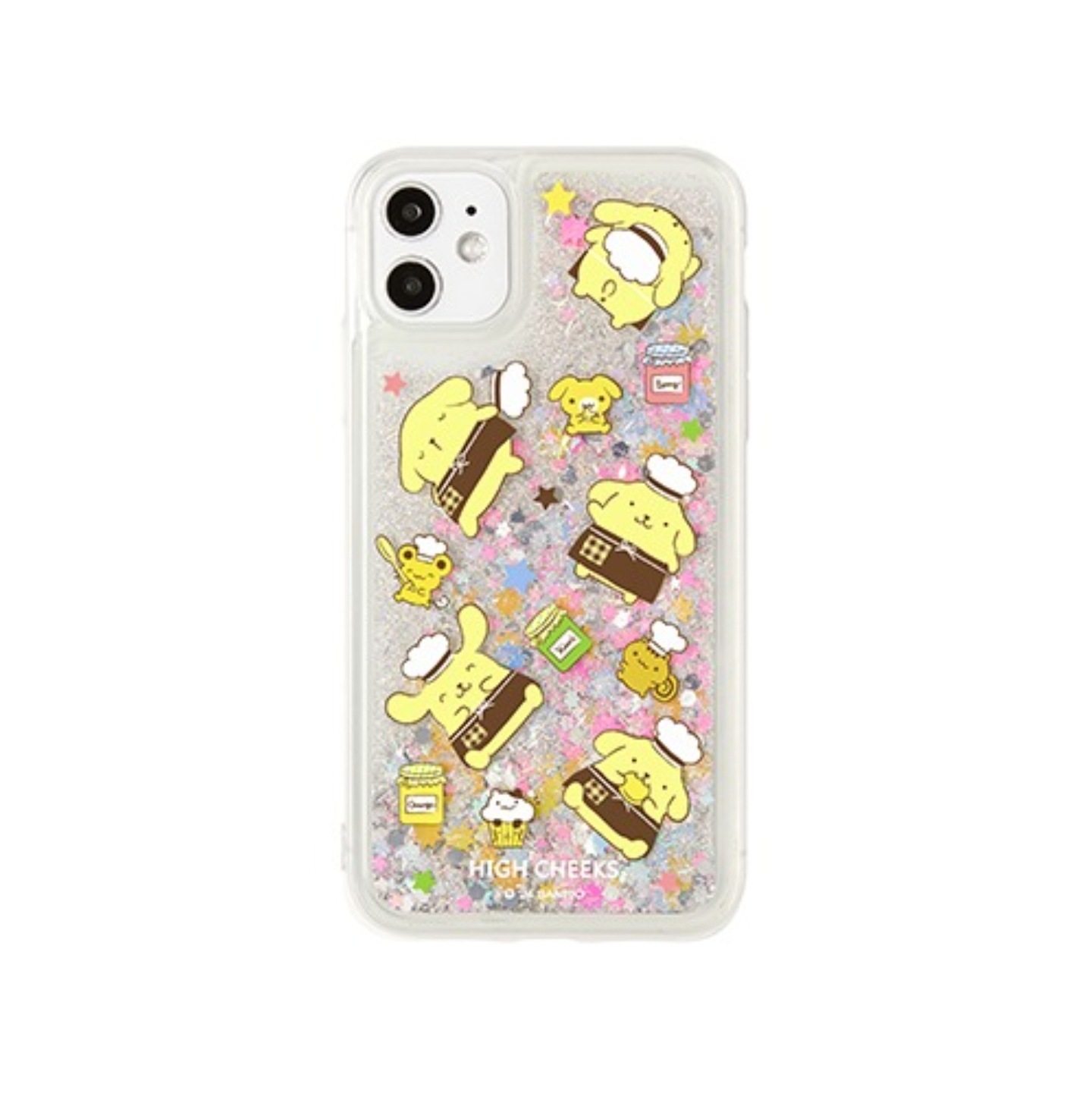 HIGH CHEEKS Chef Pompompurin Glitter iPhone ケース