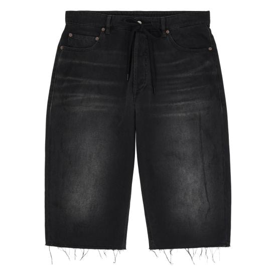 MM6 MAISON MARGIELA Men Denim Shorts M30064 SH0MU0014 961 BLACK