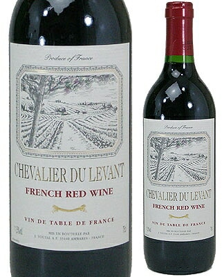 【 6本セット】シュヴァリエデュルヴァン　赤ワイン（フランス）７５０ｍｌ