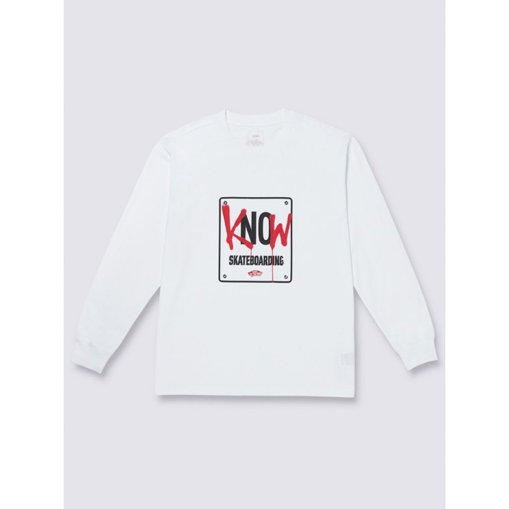 バンズ・トゥ・スケート T シャツ VN000JT5WHT1