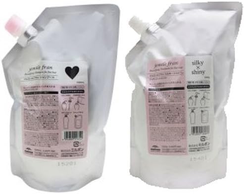 ミルボン ジェミールフラン シャンプー ハート H 1000ml + トリートメント シルキーシャイニー 1000g 詰替用セット ハイドレーティング