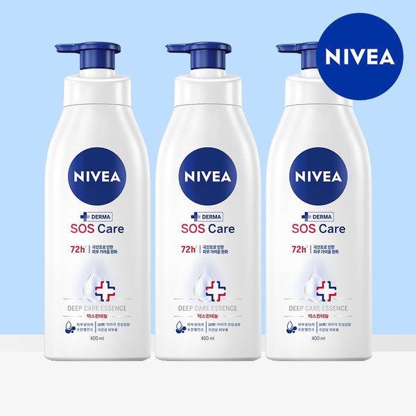 SOS ケア ボディローション 400ml 3個