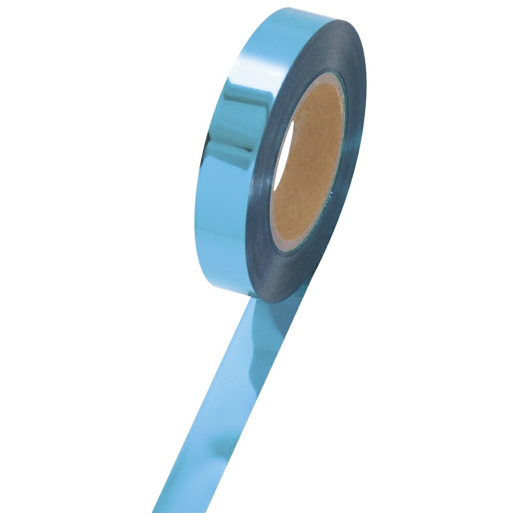 （まとめ買い）ササガワ メッキテープ 青 25mmx200m 1個入 40-4465 [x3]