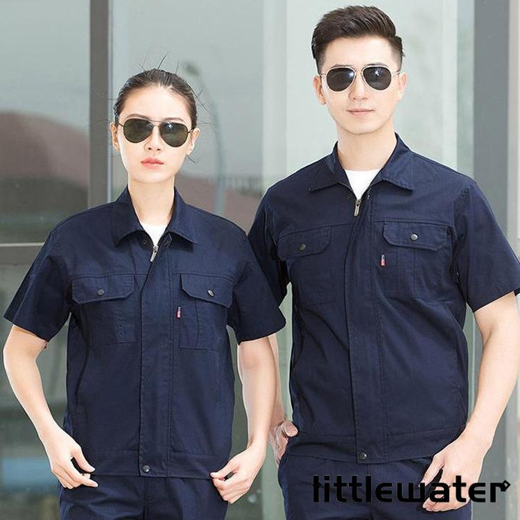 3点ご購入で2oo円OFFメンズ　レディース 作業服 作業着 半袖 上下セット 作業服ワークマン ワークウェア 男女兼用 耐磨耗 通気性良い ユニフォーム パンツ