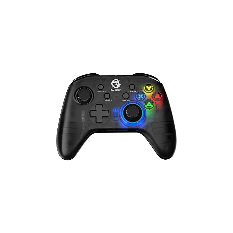 ゲームコントローラー PC iOS Android用 ワイヤレス MFiゲーム対応 充電式二重振動