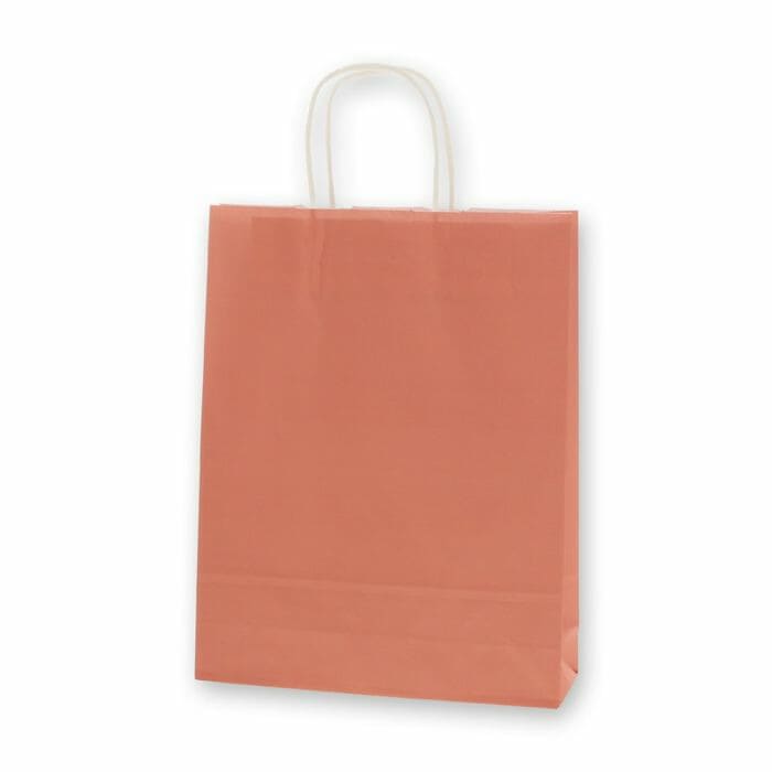 （まとめ買い）シモジマ HEIKO 手提げ紙袋 25チャームバッグ 25CB MS1 紅 50枚 幅270xマチ80x高340mm 003276700 [x3セット]