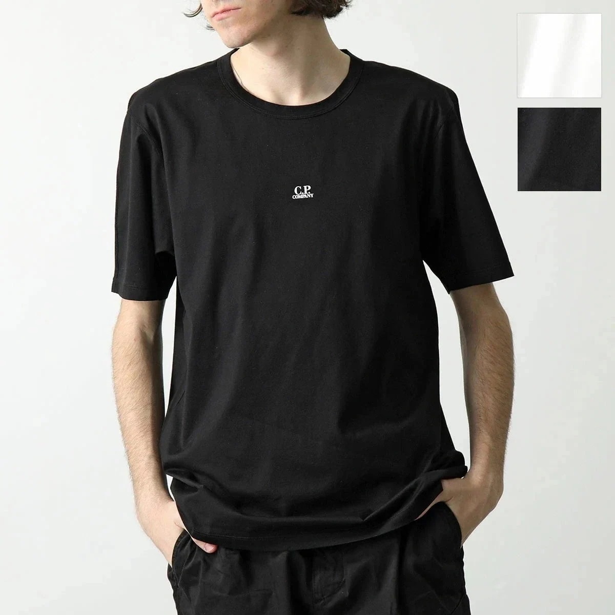 C.P.COMPANY シーピーカンパニー Tシャツ 16CMTS088A 006374G メンズ 半袖 カットソー ちびロゴT クルーネック コットン カラー 7,011円