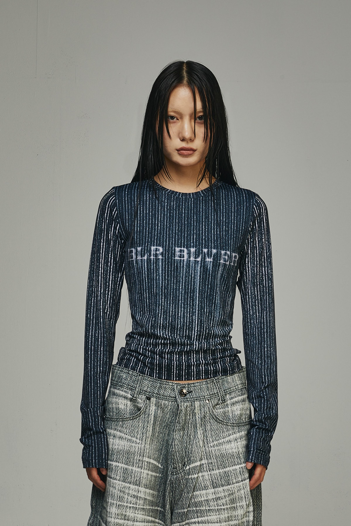 【BLR】 LOGO PRINTED TOP