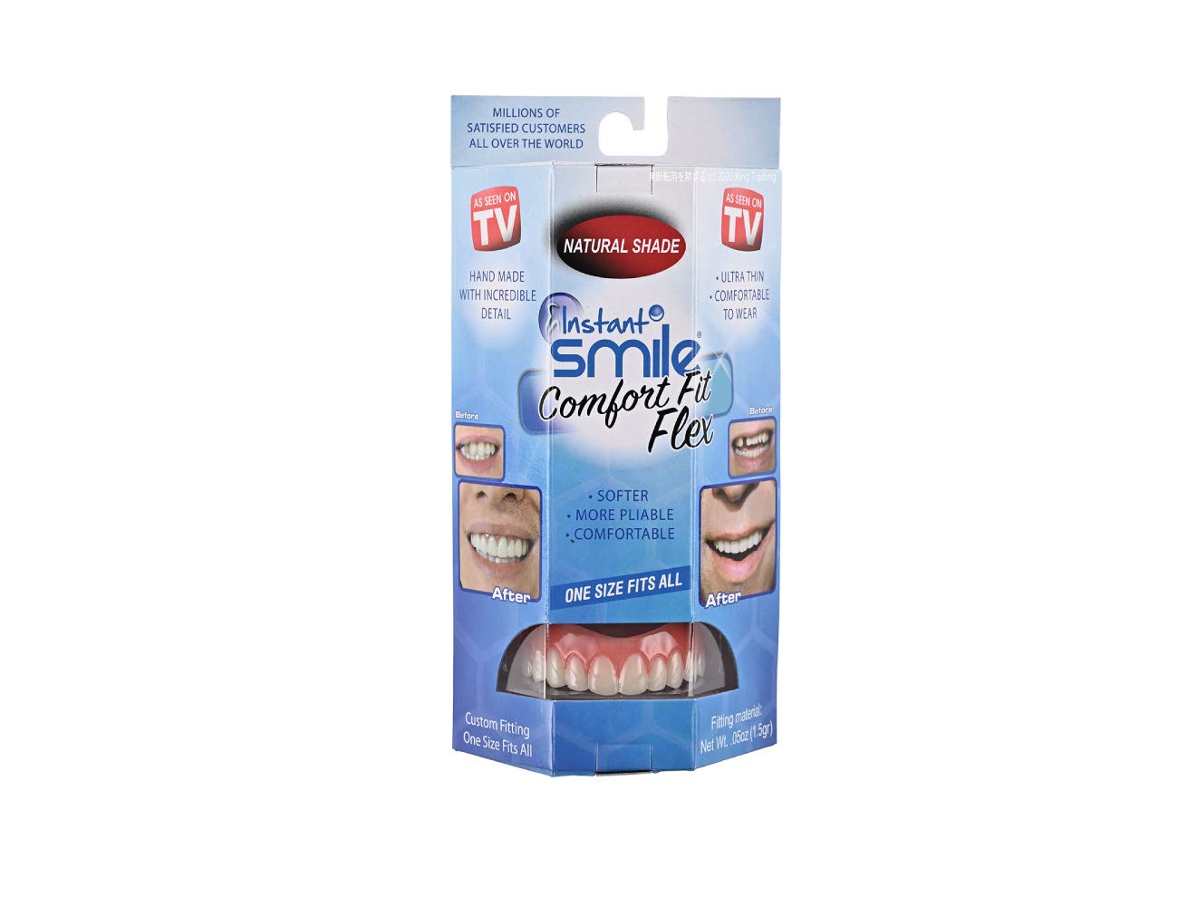 instantsmile(インスタントスマイル) インスタントスマイルティース コンフォートフィット ナチュラル セット 1個 (x 1)