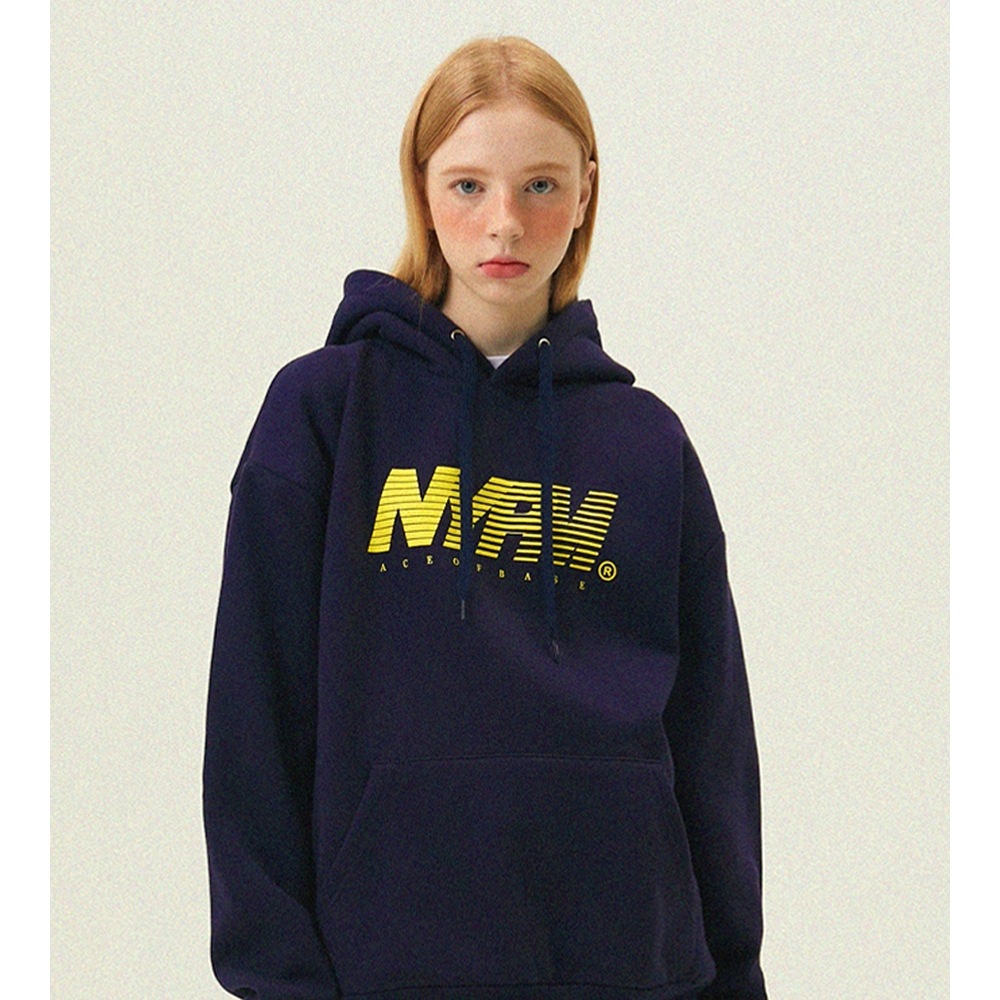 NASTY PALM NYPM SPDロゴフーディーネイビー